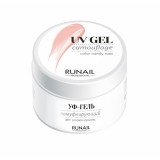 3750 RuNail Камуфлирующий УФ-гель Розовая карамель, 30 гр.