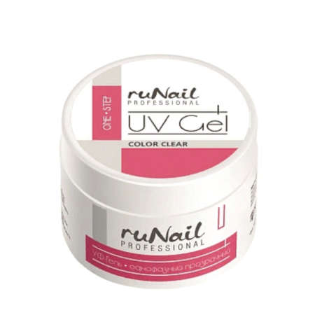 2399 RuNail Однофазный УФ-гель Прозрачный, 30 гр.