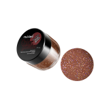 0054 RuNail Акриловая пудра с блёстками Тёмно-коричневая, 7,5 гр.