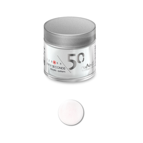 2362 RuNail Акриловая пудра Прозрачная, 25 гр.