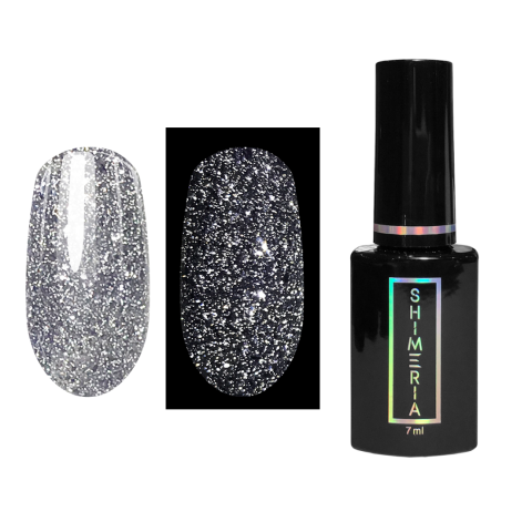 7653 RuNail Светоотражающий Гель-лак Shimeria Potal, 7 мл.