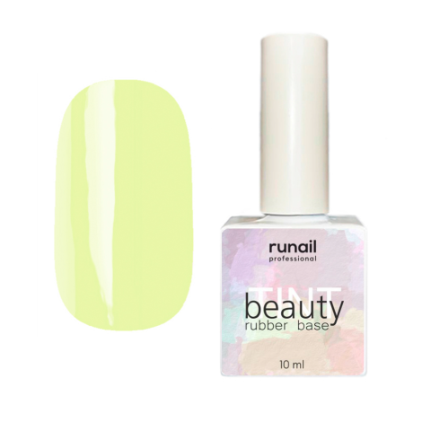 6833 RuNail Каучуковая база Beauty TINT Pastel, 10 мл.