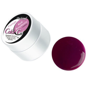 0097 RuNail Цветной УФ-Гель Малиновый полупрозрачный, 7,5 гр.