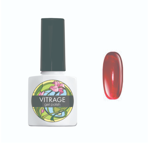 4001 RuNail Гель-лак Vitrage, 7 мл.
