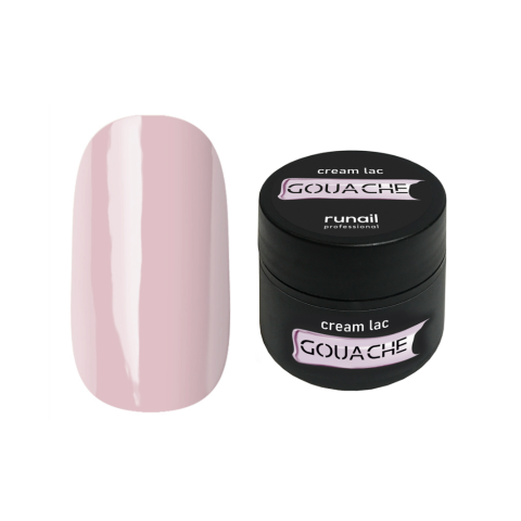 6853 RuNail Крем-лак Gouache, 5 гр.