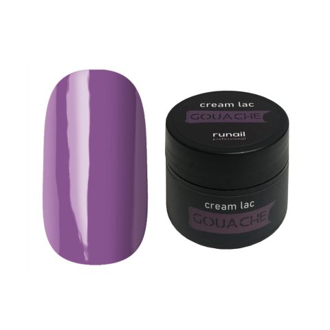 6855 RuNail Крем-лак Gouache, 5 гр.