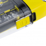 03-082 Yellow DEWAL Barber Style Neon Шейвер для проработки контуров бороды 7000 об/мин, аккум., 2 бр.гол.