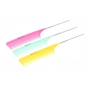 СО-3Mix DEWAL Набор расчесок для мелирования, цветные, 26 см.