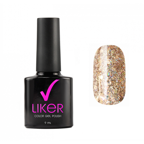 4644 RuNail Гель-лак Liker, 9 мл.