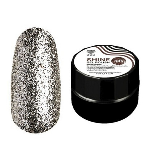 S05 Lovely Гель-лак Shine, 5 мл. 
