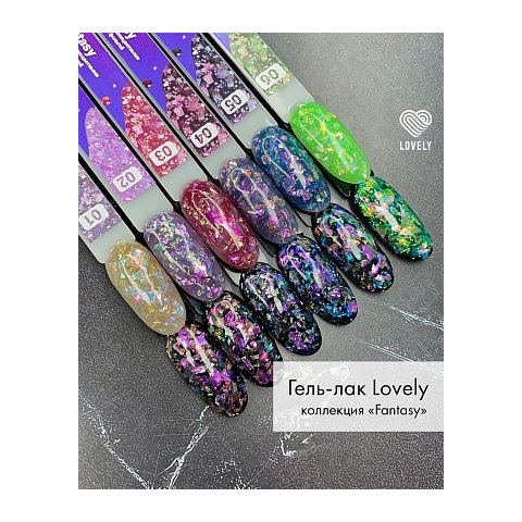 01 Lovely Гель-лак Fantasy, 5 мл.