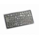 Lesly Пластина для стемпинга 6*12 см Winter-1