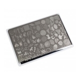 Lesly Пластина для стемпинга 8*12 см Be Creative-1