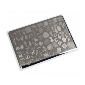 Lesly Пластина для стемпинга 8*12 см Be Creative-1