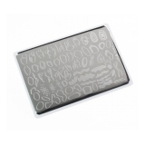 Lesly Пластина для стемпинга 8*12 см Spots-2