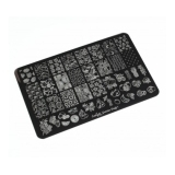 Lesly Пластина для стемпинга 9.5*14.5 см Garden Stuff 1