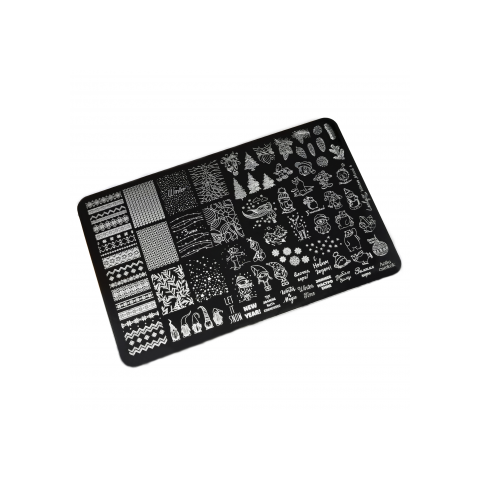 Lesly Пластина для стемпинга 9.5*14.5 см Winter Mood 4