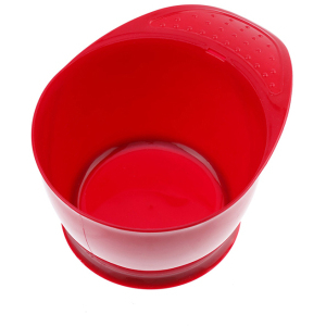 Т-21red Чаша для окрашивания с ручкой, 320 мл. красная