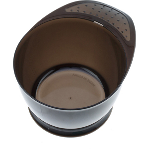 Т-21black Чаша для окрашивания с ручкой, 320 мл. черная