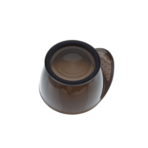 Т-21black Чаша для окрашивания с ручкой, 320 мл. черная