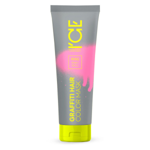 ICE Color Mask Тонирующая маска для волос, розовый, 140 мл.
