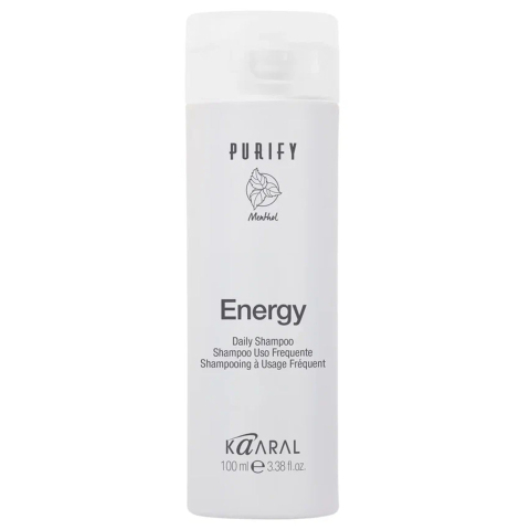 Kaaral Purify Интенсивный энергетический шампунь с ментолом, 100 мл.