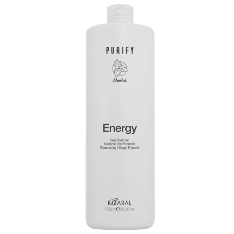 Kaaral Purify Интенсивный энергетический шампунь с ментолом, 1000 мл.