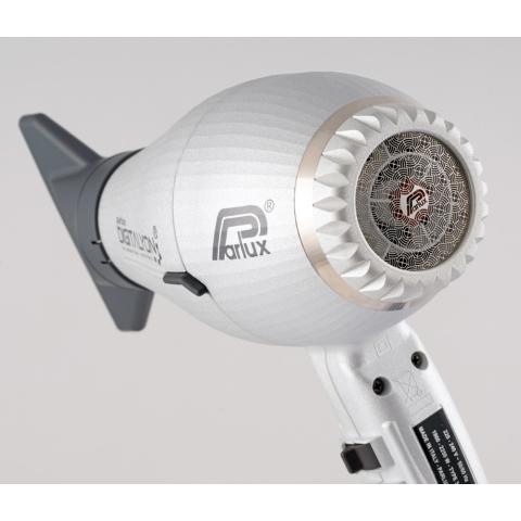 0901-Silver Фен PARLUX Digitalyon серебристый, 2400 Вт, 2 насадки