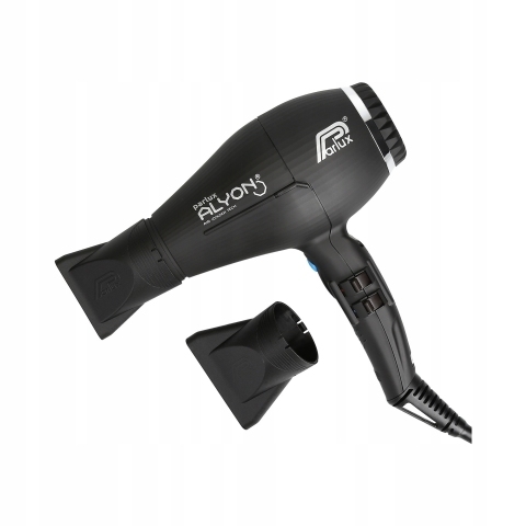 0901-Alyon Matt Black Фен PARLUX матовый черный, 2250 Вт, 2 насадки