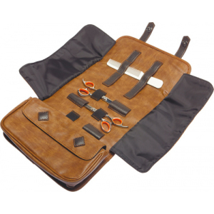 GS-1710 Чехол для парикмахерских инструментов, коричневый, 25*13*8 см