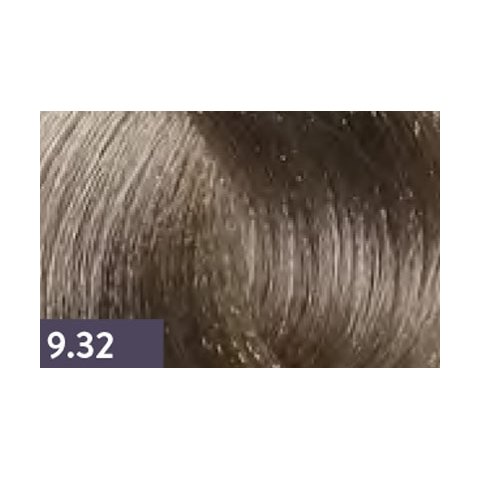 KAARAL BACO Крем-краска 9.32 очень светлый золотисто-фиолетовый блондин, 100 мл.