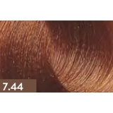 KAARAL BACO Крем-краска 7.44 блондин медный насыщенный, 100 мл.