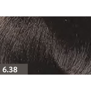 KAARAL BACO Крем-краска 6.38 темный блондин золотисто-коричневый, 100 мл.