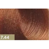 KAARAL BACO Крем-краска Soft Б/А 7.44 средний блондин медный насыщенный, 100 мл.