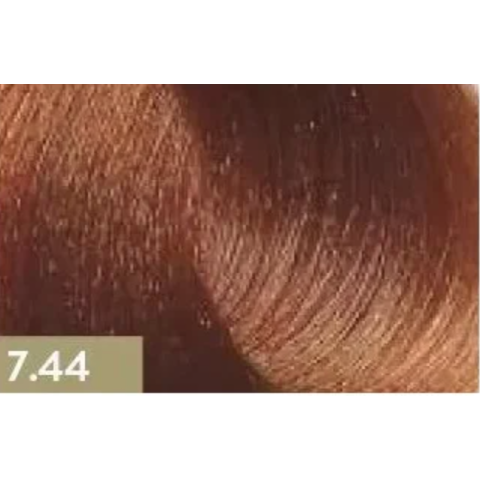 KAARAL BACO Крем-краска Soft Б/А 7.44 средний блондин медный насыщенный, 100 мл.