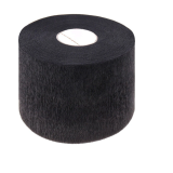 Воротничок бумажный White line, черный, (уп. 5 рол)