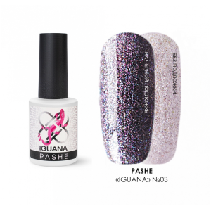 PASHE Гель-лак Хамелеон Iguana №03 лиловый, 9 мл.