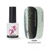 PASHE Гель-лак Хамелеон Iguana №04 нежный лайм, 9 мл.