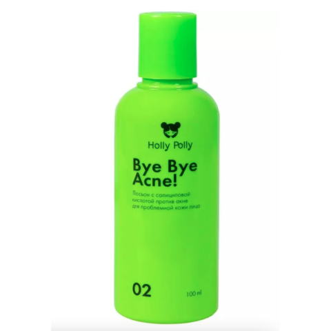 Holly Polly Лосьон против акне с 2% салициловой кислотой, 100 мл.