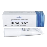ПодолДжест Гель мочевина 20% туба, 10 гр.
