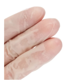 1218 БИНОВИ Перчатки латексные опудренные, гладкие S/50 пар, Натуральные