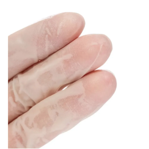 1218 БИНОВИ Перчатки латексные опудренные, гладкие S/50 пар, Натуральные