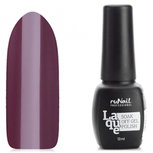 1772 RuNail Гель-лак Laque Каштан жареный, 12 мл.