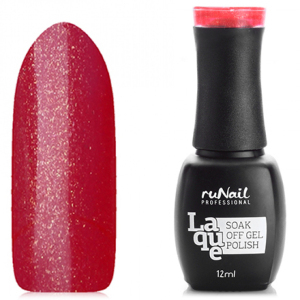1797 RuNail Гель-лак Laque Красная туфелька, 12 мл