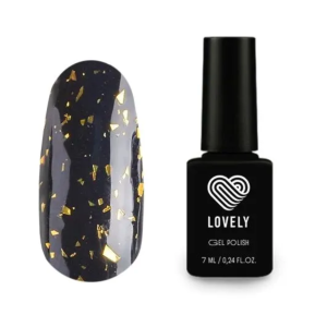 3789 Lovely Топ с фольгой Золото Без липкого слоя, 7 мл.