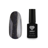 6398 Lovely Топ с шиммером Золото без липкого слоя, 12 мл.