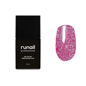 9050 RuNail Гель-лак неоновый светоотражающий