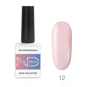TNL База цветная Nude dream №12-розовая матча, 10 мл.