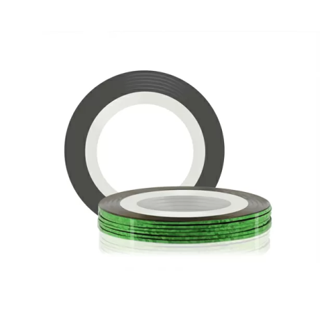 2522 RuNail Самоклеющаяся лента, зелёная, 20 м.