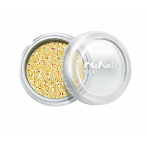 0654 RuNail Блёстки Золотисто-жёлтый